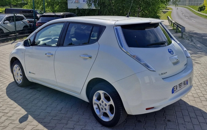 Nissan Leaf cena 22200 przebieg: 90000, rok produkcji 2016 z Ogrodzieniec małe 154